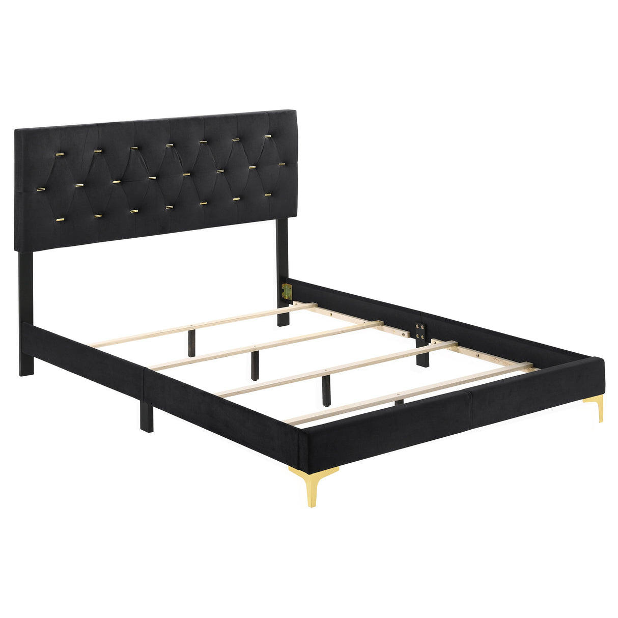 Kendall Black 4-Piece Queen Bedroom Set