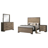 Baker Light Taupe 4-Piece Eastern King Bedroom Set