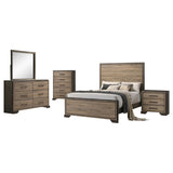 Baker Light Taupe 5-Piece Eastern King Bedroom Set