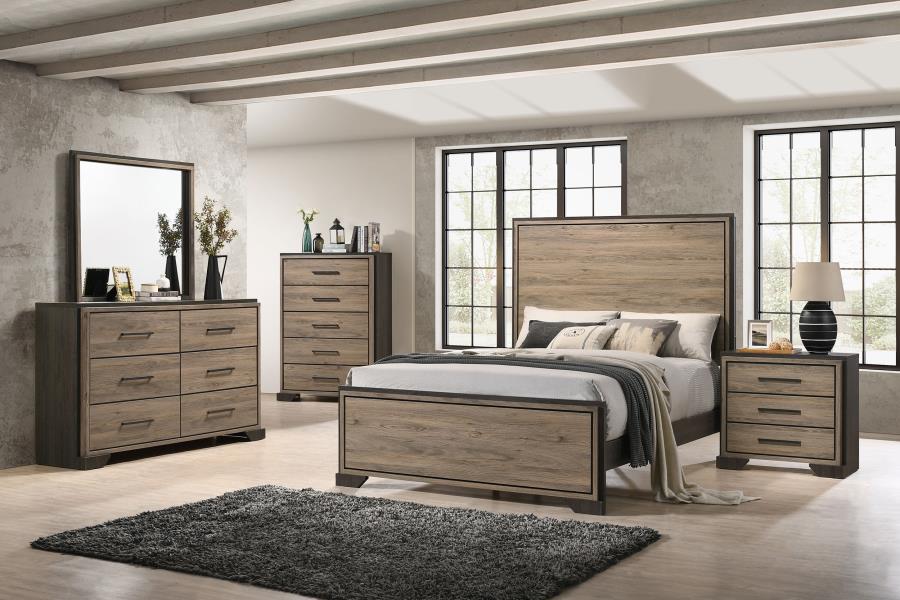 Baker Light Taupe 5-Piece Queen Bedroom Set