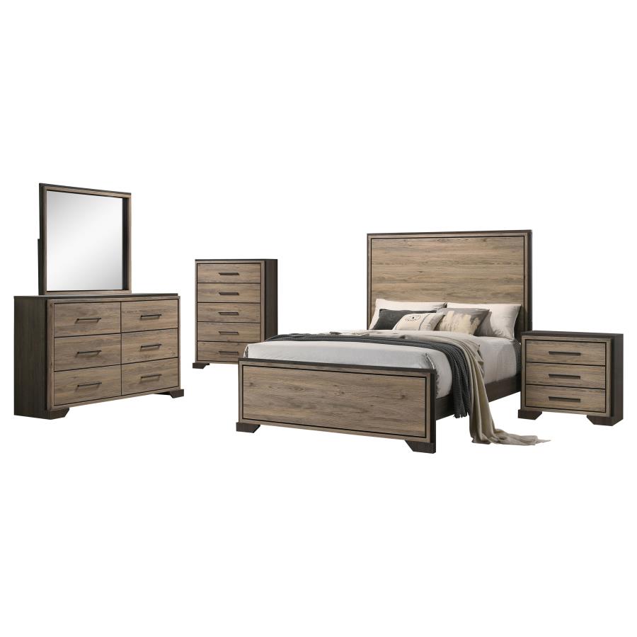 Baker Light Taupe 5-Piece Queen Bedroom Set