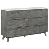 Nathan Grey 4-Piece Queen Bedroom Set