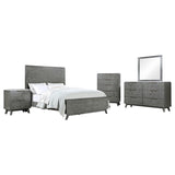 Nathan Grey 5-Piece Queen Bedroom Set