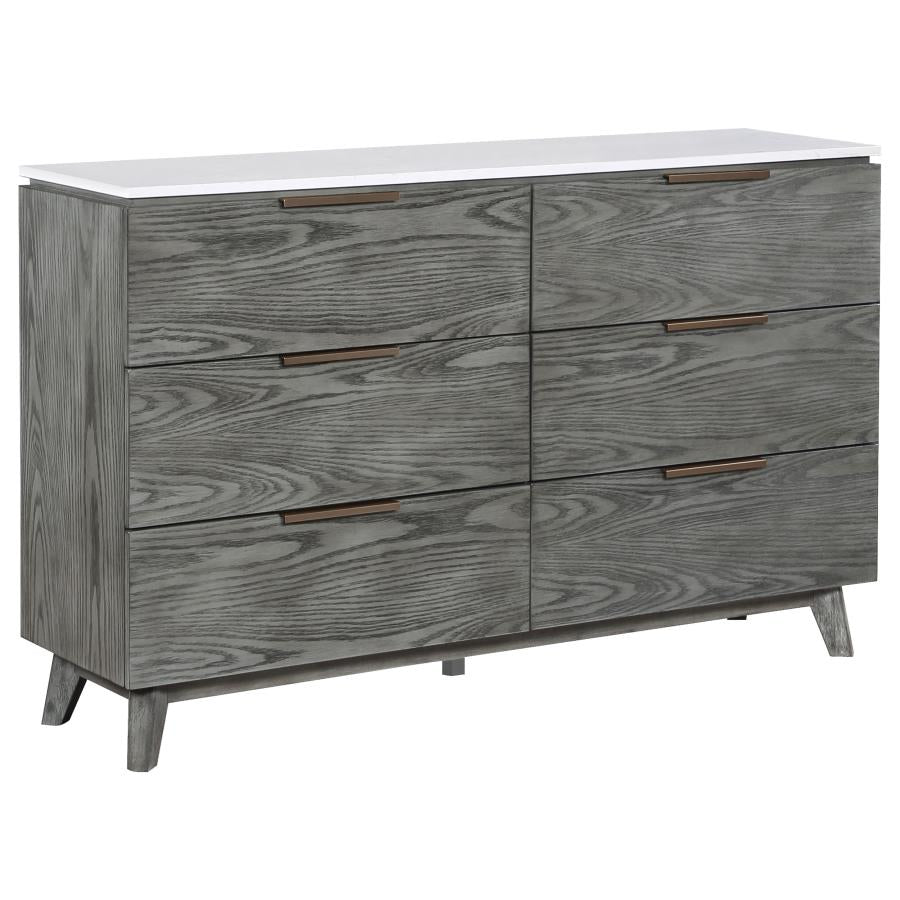 Nathan Grey 5-Piece Queen Bedroom Set