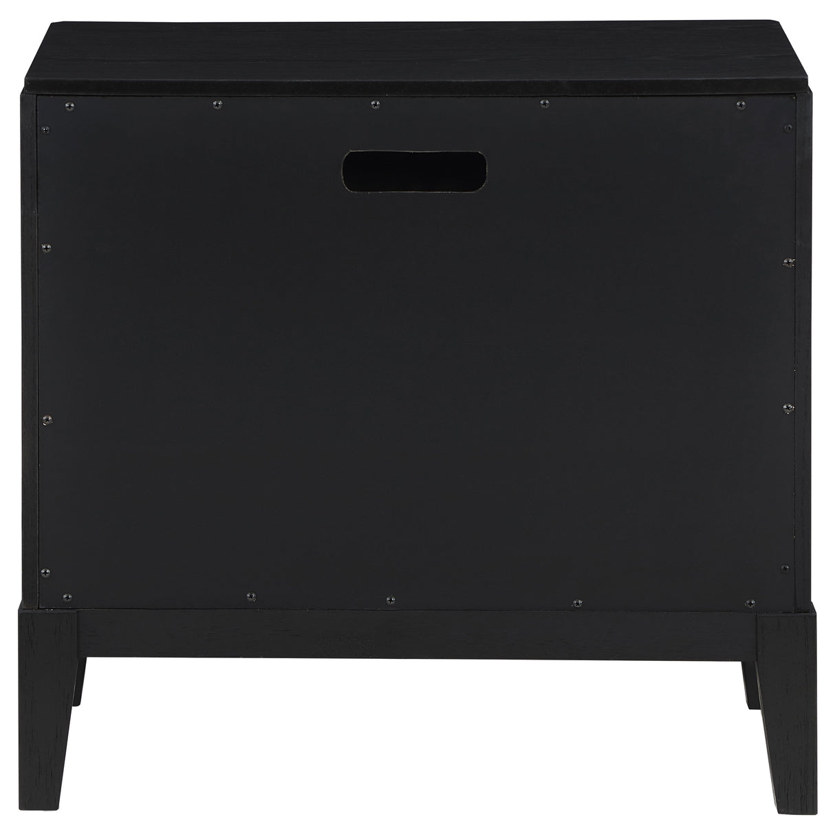 Brookmead 2-drawer Nightstand Black