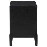 Brookmead 2-drawer Nightstand Black