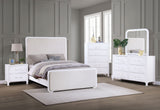 Anastasia 2-drawer Nightstand Pearl White