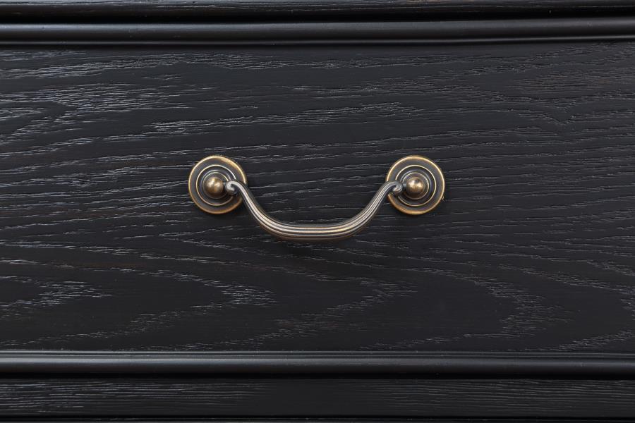 Celina 3-drawer Nightstand Black