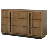 Terrace Ash Brown 6-Drawer Dresser Cabinet