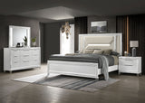 Marmore White 4-Piece Queen Bedroom Set