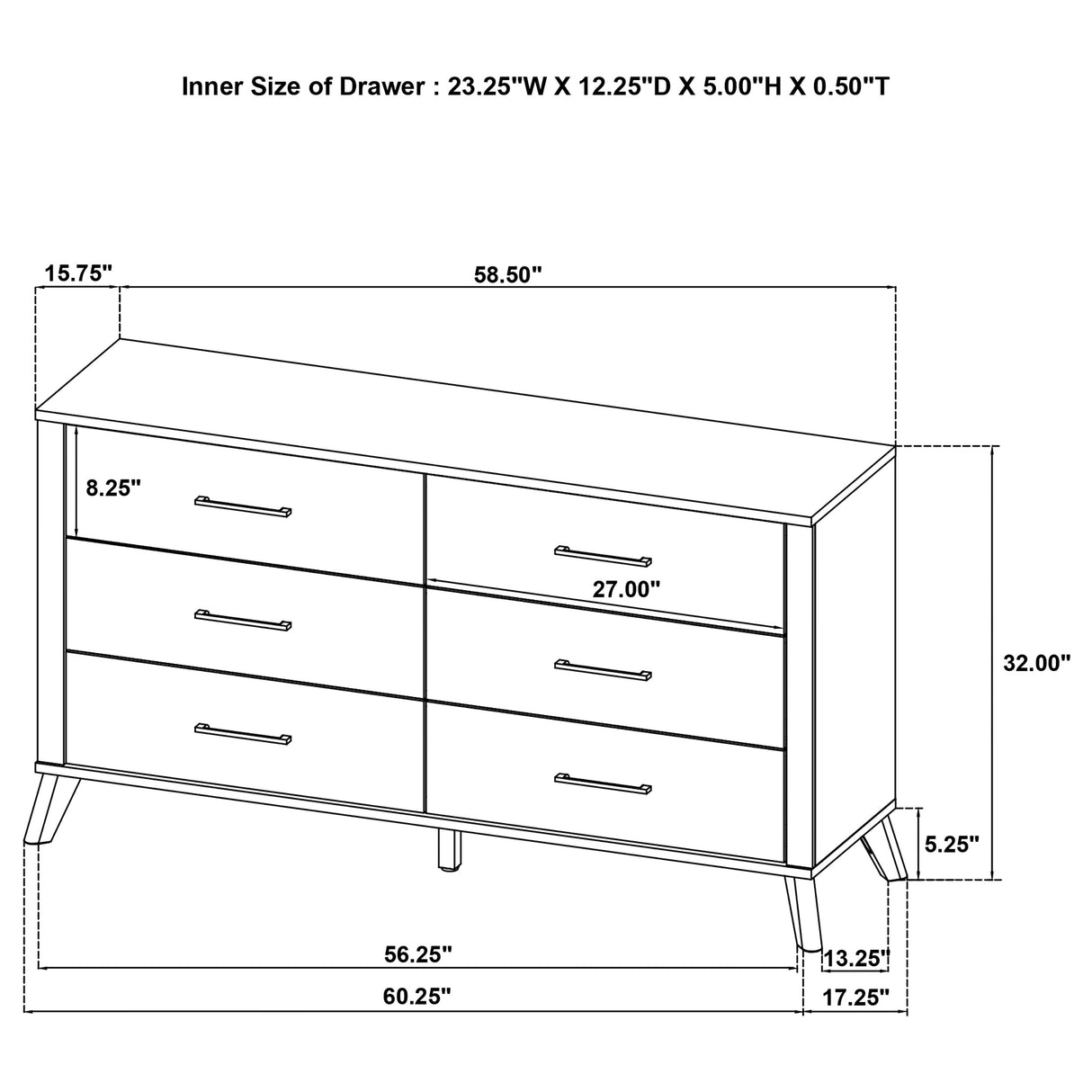 Kaywood Weathered Brown / Natural Pine 4-Piece Queen Bedroom Set