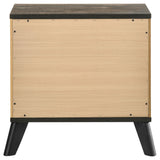 Kaywood 2-drawer Nightstand Bedside Table Natural Pine