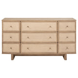 Kailani Beige Oak 4-Piece Queen Bedroom Set