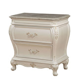 Chantelle Pearl White Finish Nightstand