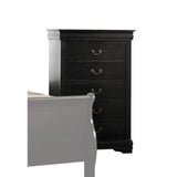 Louis Black Finish Philippe Chest