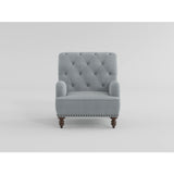 Holland Park Dark Blue Accent Chair