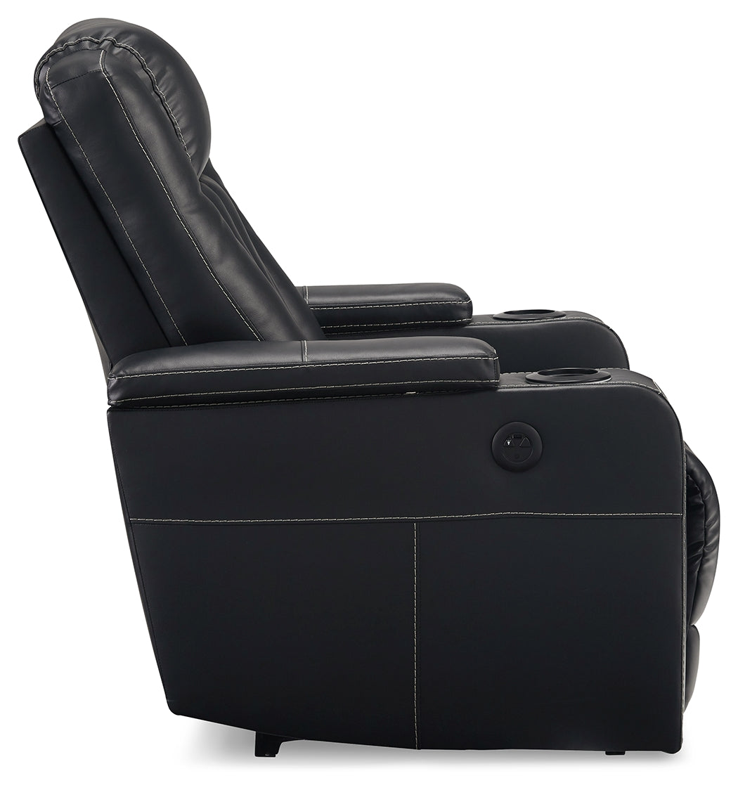 Center Black Point Recliner