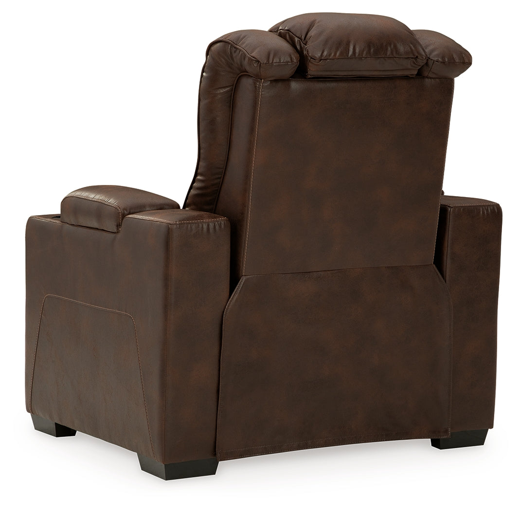 Owner'S Thyme Box Power Recliner