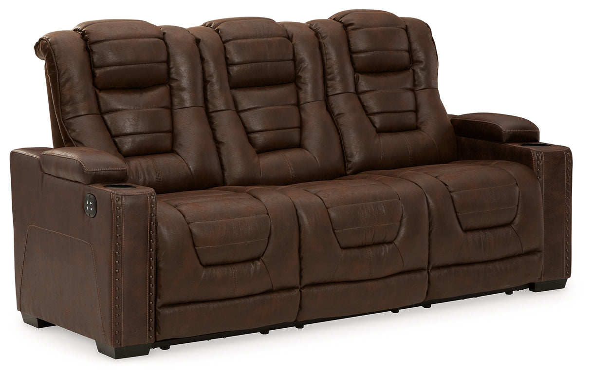 Owner's Box Power Reclining Sofa and Power Recliner