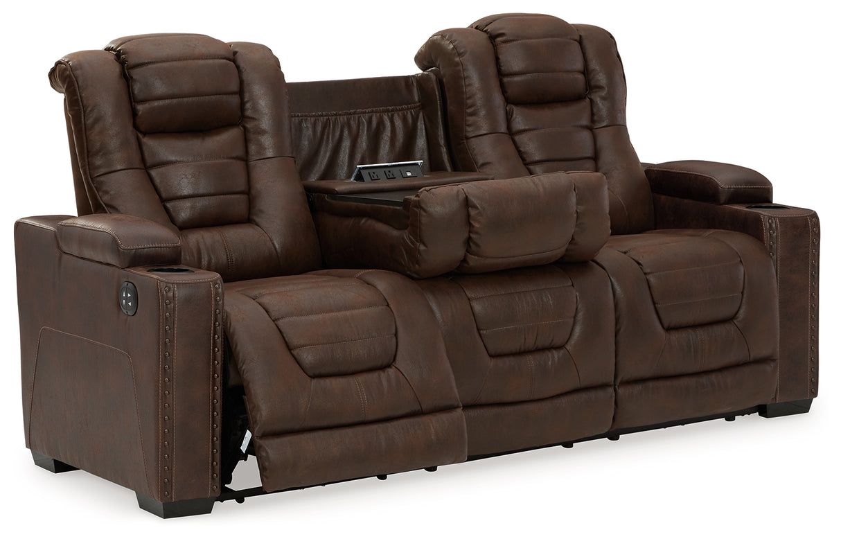 Owner's Box Power Reclining Sofa and Power Recliner