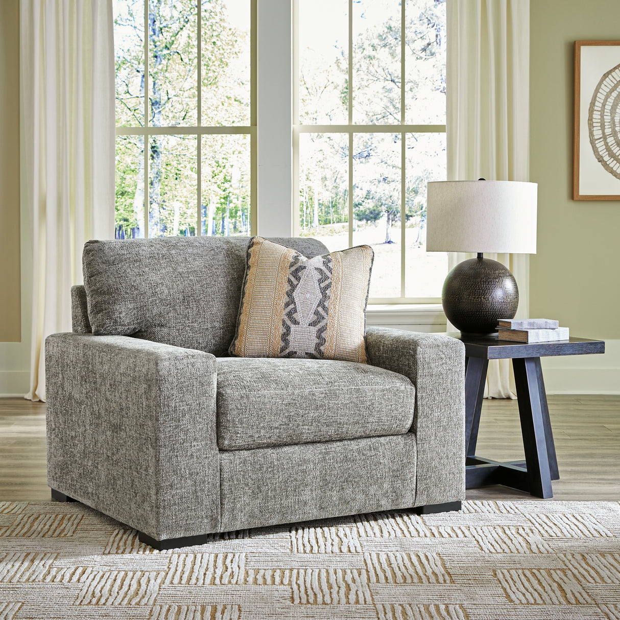 Dunmor Oversized Chair and Ottoman