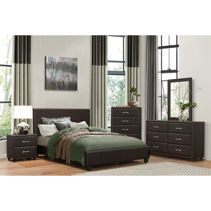 Lorenzi Eastern King Platform Bed