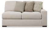 Ballyton Sand Right-Arm Facing Loveseat