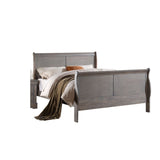 Louis Gray Finish Philippe Iii Full Bed