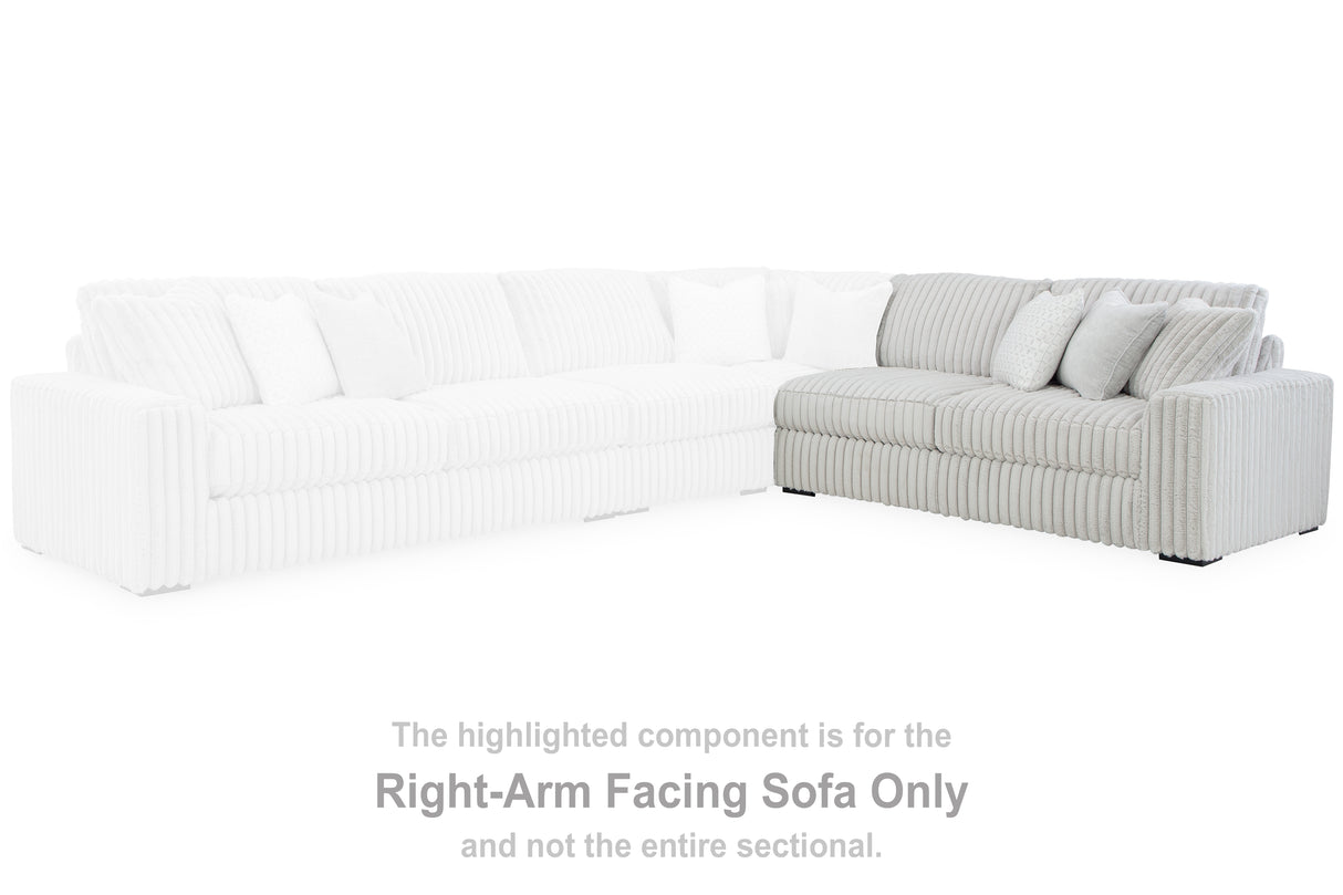 Stupendous Alloy Right-Arm Facing Sofa