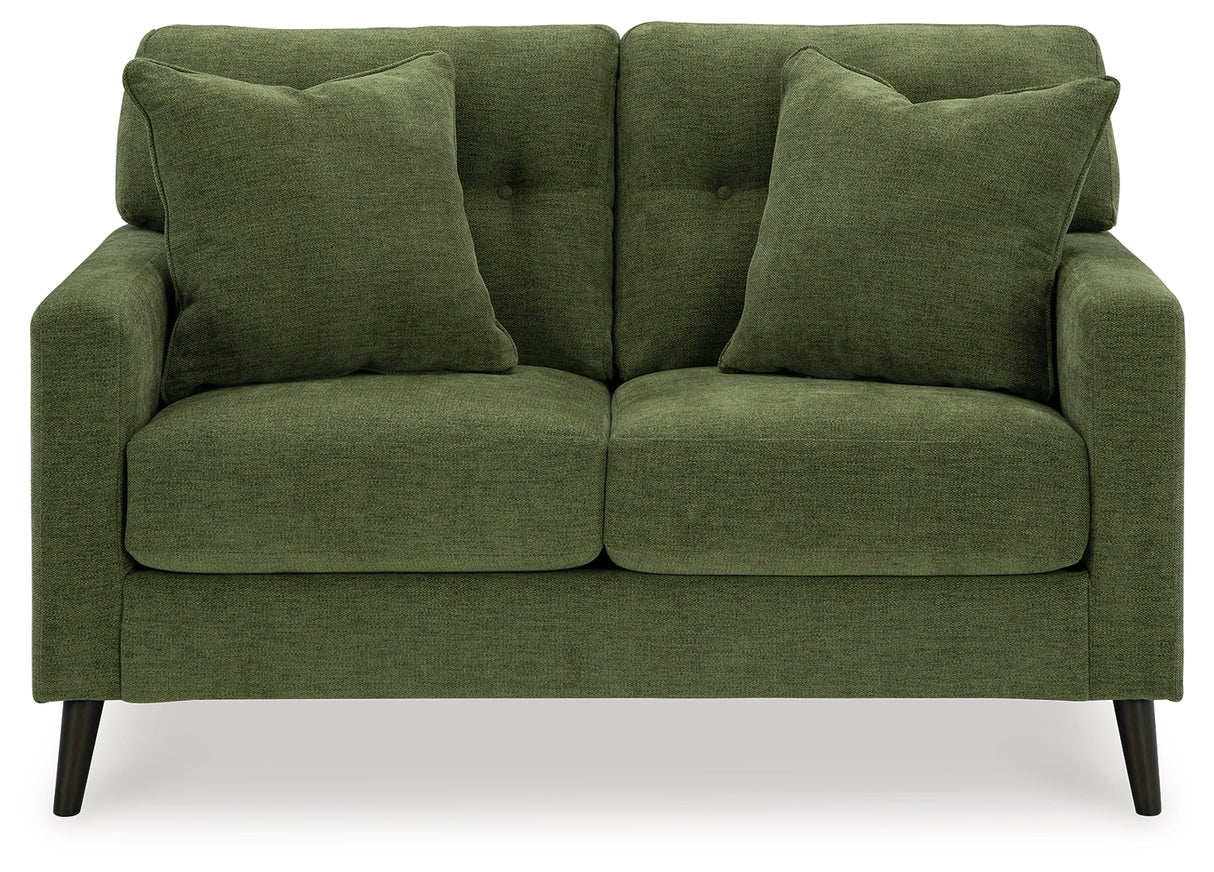 Bixler Olive Loveseat