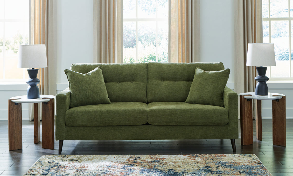 Bixler Olive Sofa