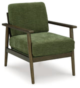 Bixler Olive Showood Accent Chair