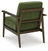 Bixler Olive Showood Accent Chair