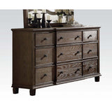 Baudouin Weathered Oak Finish Dresser