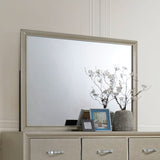 Carine Champagne Finish Mirror