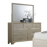 Carine Champagne Finish Dresser