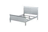 Louis Platinum Finish Philippe Full Bed