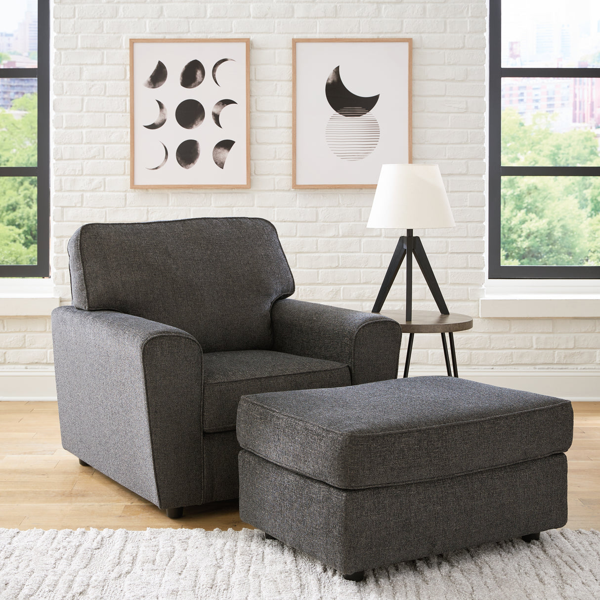 Cascilla Sofa, Loveseat, Chair and Ottoman