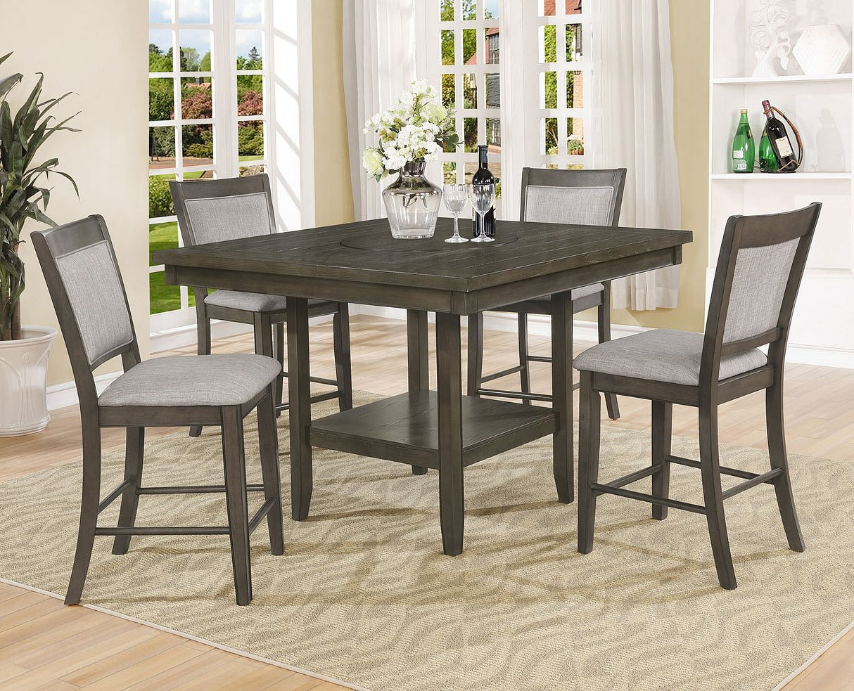 Fulton Counter Height Dining Room Set (Grey)