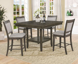 Fulton Counter Height Dining Room Set (Grey)