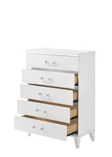 Chelsie White Finish Chest