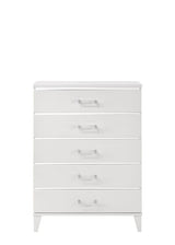 Chelsie White Finish Chest