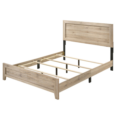 Miquell Natural Finish Eastern King Bed