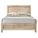 Miquell Natural Finish Eastern King Bed