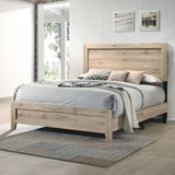 Miquell Natural Finish Eastern King Bed