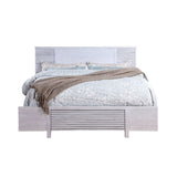 Aromas White Oak Finish Queen Bed