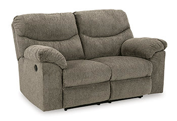 Alphons Putty Reclining Loveseat