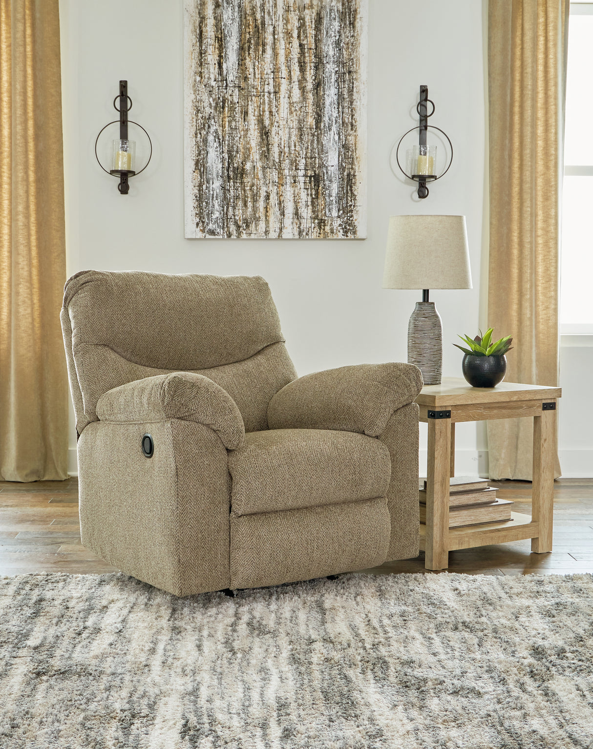 Alphons Reclining Sofa, Loveseat and Recliner