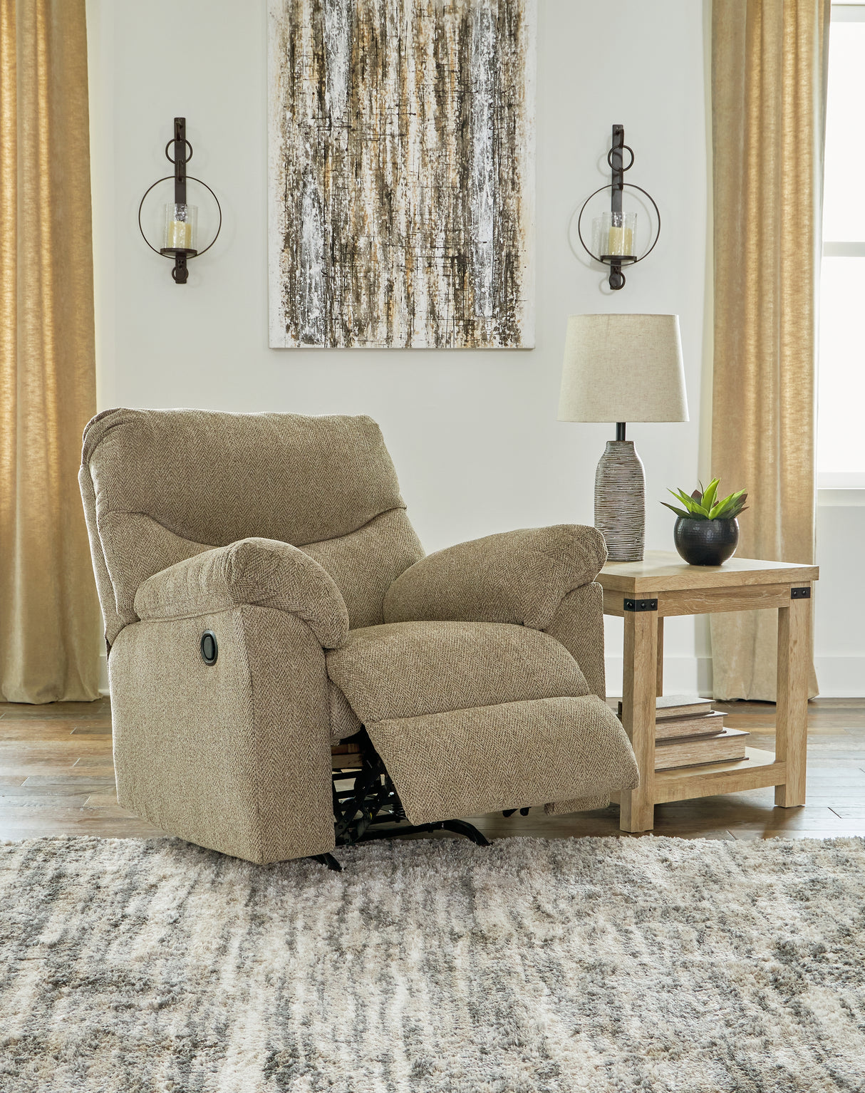 Alphons Reclining Sofa, Loveseat and Recliner