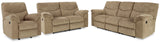 Alphons Reclining Sofa, Loveseat and Recliner